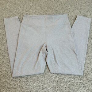 Outdoor Voices Warmup 7/8 leggings, size S, color oatmeal